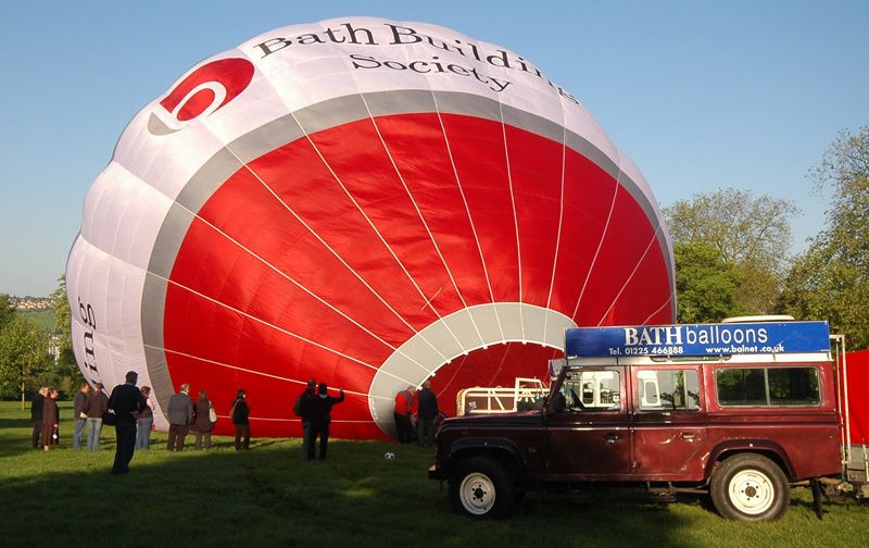 Hot air hot sale balloon bath